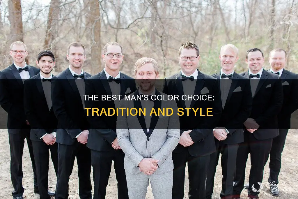 what color does the best man wear