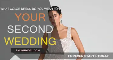 Choosing a Dress Color for Your Second Wedding