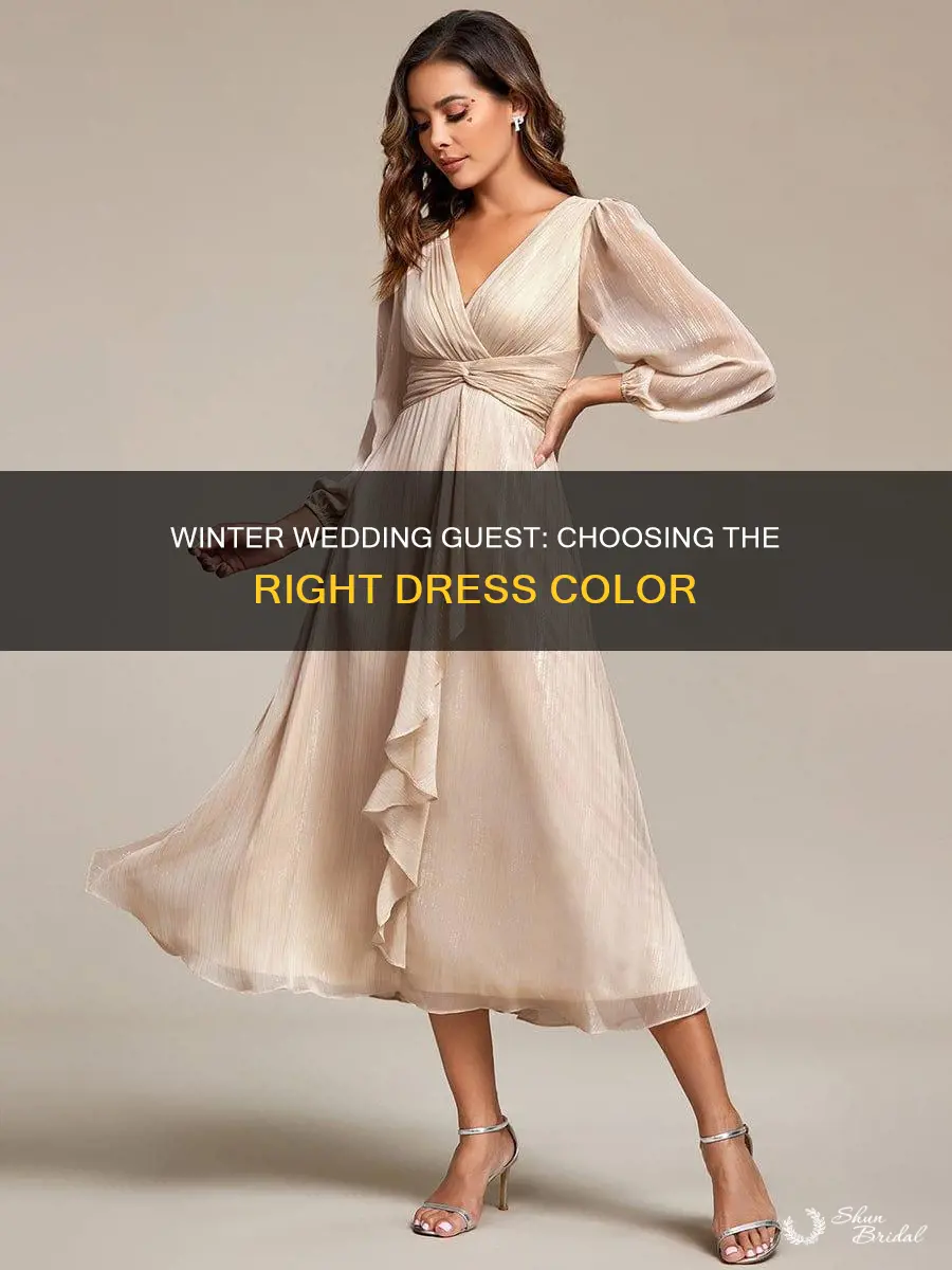 what color dress do you wear to a december wedding
