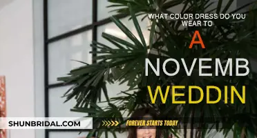 Fall Wedding Guest: What Color Dress to Wear?