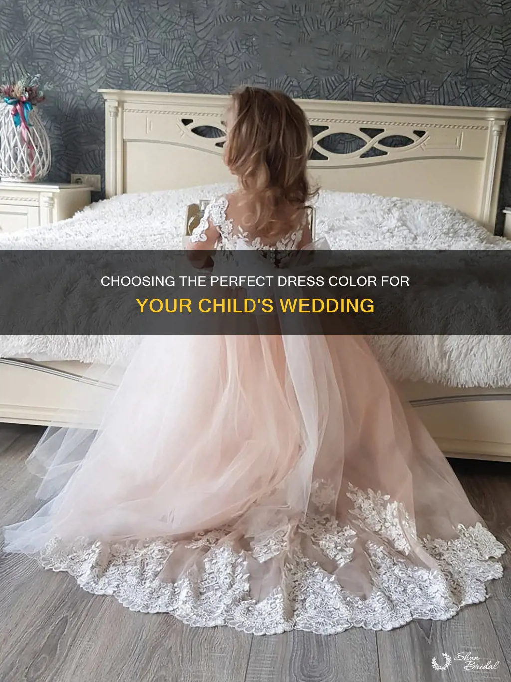 what color dress does a child wear for a wedding
