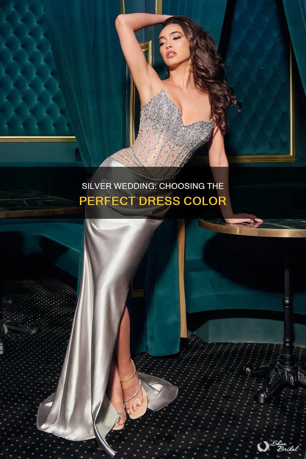 what color dress for 25th wedding anniversary