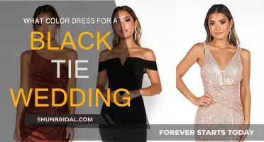Black-Tie Wedding: Choosing the Right Dress Color