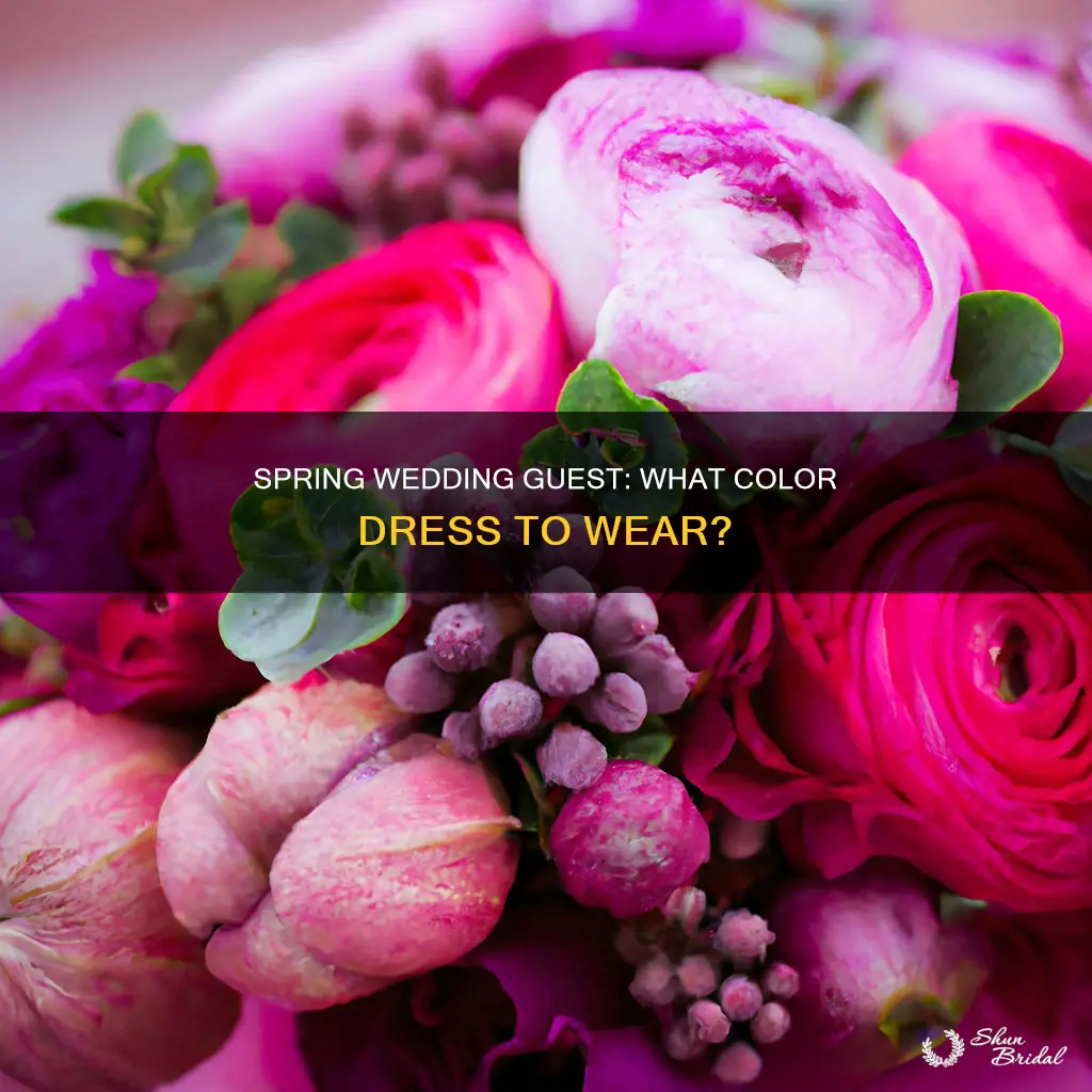 what color dress for april wedding