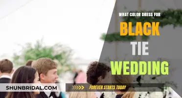 Black-Tie Wedding: What Color Dress to Wear?