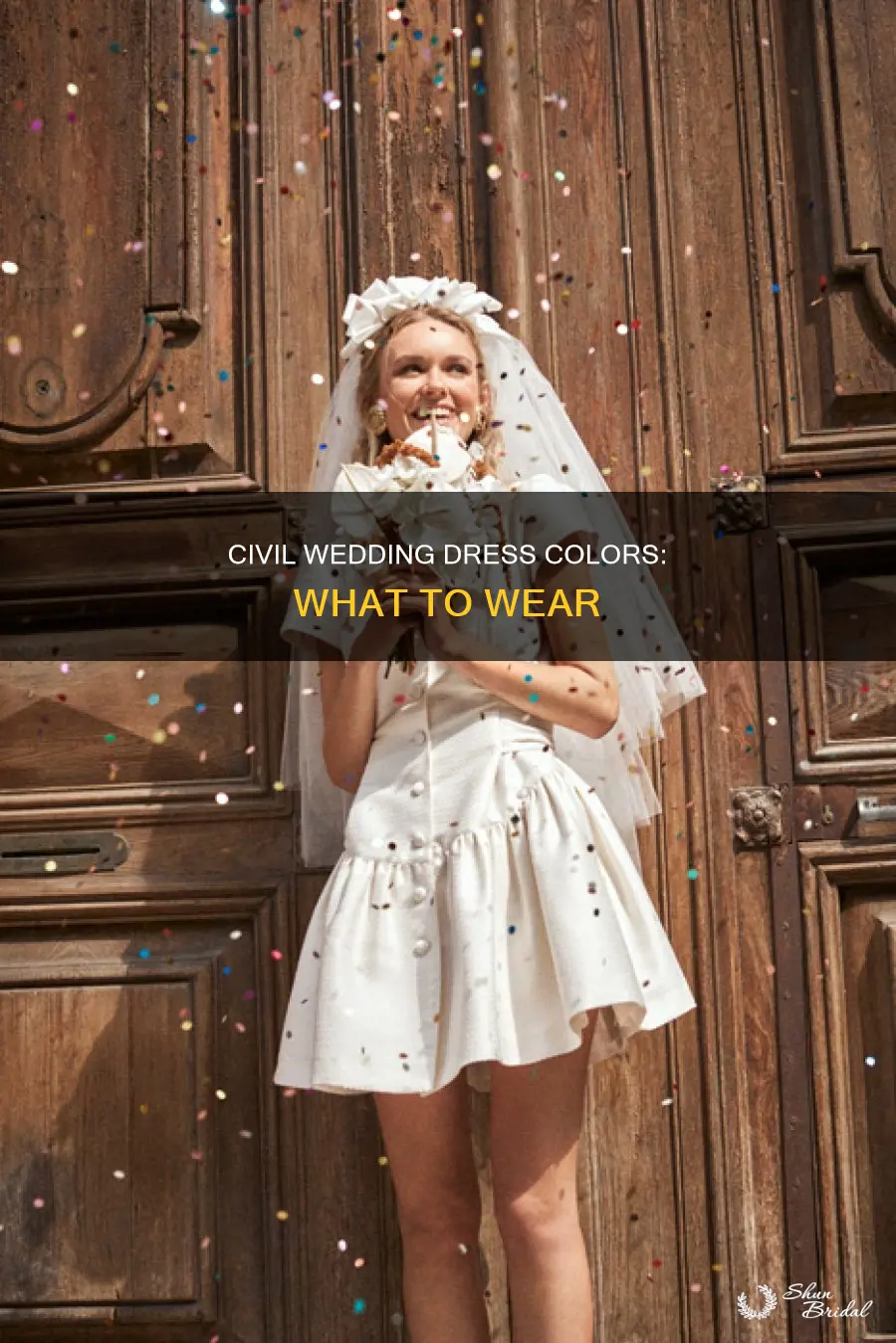 what color dress for civil wedding