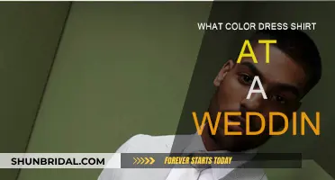 Guide to Choosing the Perfect Wedding Dress Shirt Color