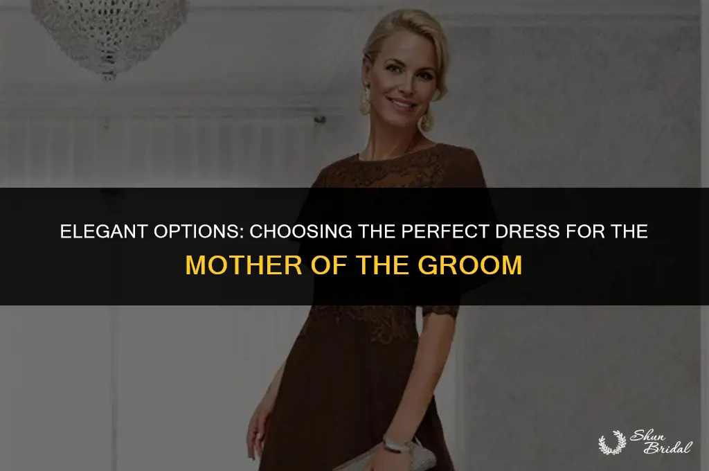 what color dress should mother of groom wear