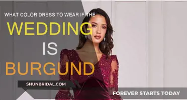 Burgundy Wedding: What Dress Color Suits You?