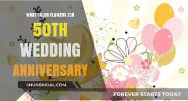 Golden Anniversary Blooms: Perfect 50th Wedding Flowers and Colors