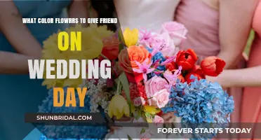 Perfect Wedding Day Flowers: Choosing the Right Colors for Your Friend