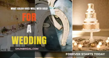 Elegant Wedding Color Combos: Perfect Pairings to Complement Gold Accents