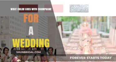 Elegant Wedding Color Pairings: What Matches Champagne Perfectly?