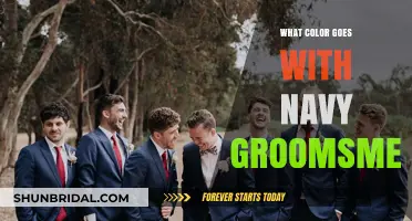 Perfect Pairings: Best Colors to Complement Navy Groomsmen Suits