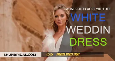 Off-White Wedding Dress: What Color Combos Work?