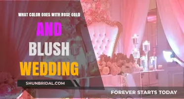 Elegant Rose Gold and Blush Wedding Color Palette Ideas
