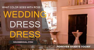Rose Gold Wedding Dress: Perfect Color Combinations