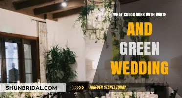 Elegant White and Green Wedding: Perfect Color Combinations to Complement
