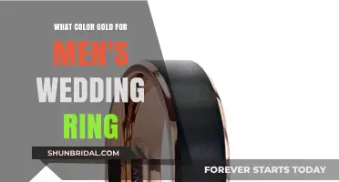 Gold Wedding Bands for Men: Picking the Perfect Shade