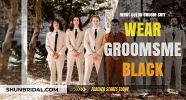 Groom's Suit Color Guide: Should Groomsmen Wear Black?