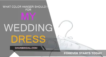 Choosing the Perfect Hanger Color for Your Wedding Gown