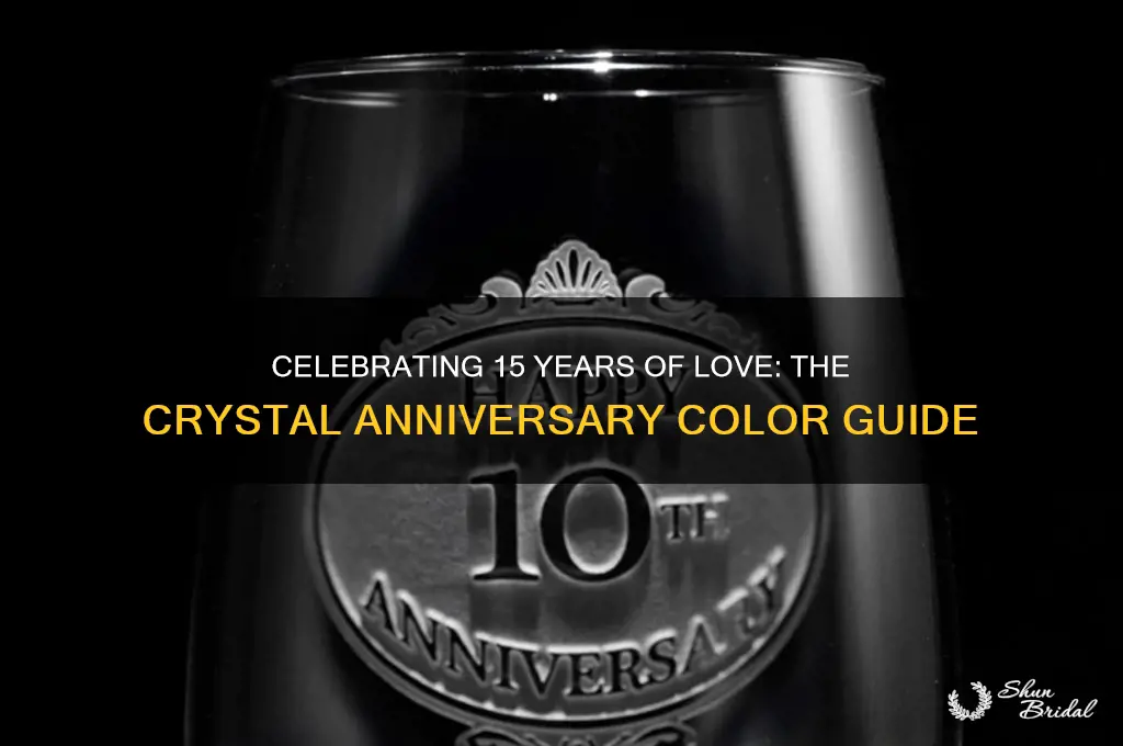 what color is 15th wedding anniversary