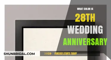 Celebrating 28 Years: The Symbolic Color of Your Wedding Anniversary