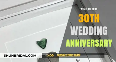 Celebrating Three Decades: The Symbolic Color of 30th Wedding Anniversaries