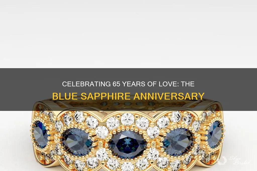 what color is 65th wedding anniversary