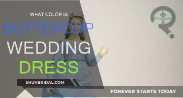 Buttercup's Wedding Dress: A Color Mystery Unveiled