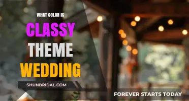Elegant Wedding Themes: Choosing the Perfect Classy Color Palette