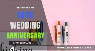 Celebrating a Decade of Love: The 10th Wedding Anniversary Color