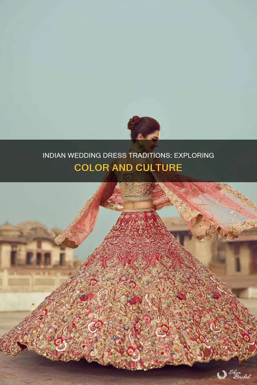 what color is traditonal indian wedding dress