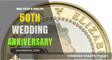 Golden Jubilee: The Color Symbolizing 50 Years of Marriage