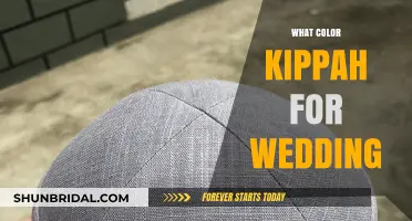 Choosing the Perfect Kippah Color for Your Wedding Day