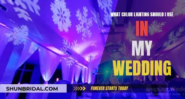 Wedding Lighting: Choosing the Perfect Color for Your Special Day