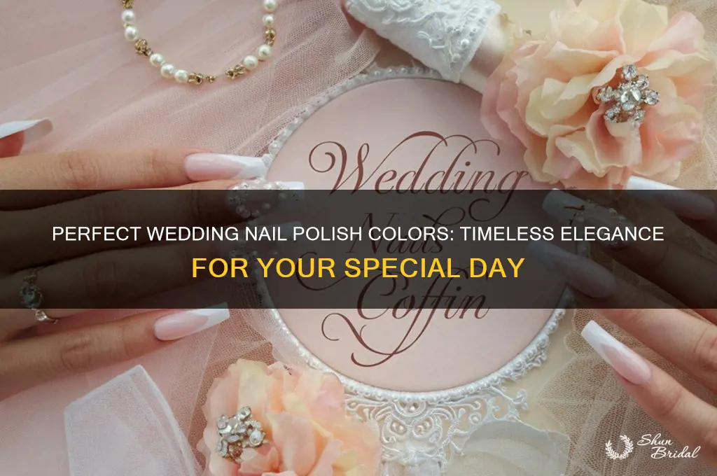 what color nail polish for my wedding