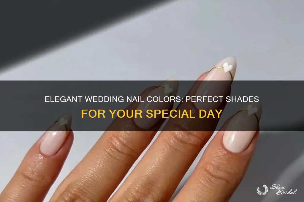 what color nails for wedding day