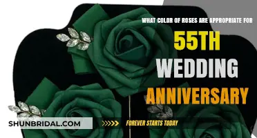 Emerald Green Roses: Perfect for Celebrating 55 Years of Love