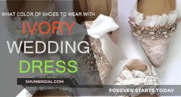 Ivory Wedding Dress: Choosing the Perfect Shoe Color