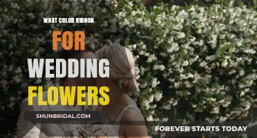 Wedding Flowers: Colorful Ribbons, Beautiful Bouquets