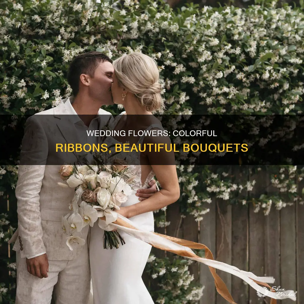 what color ribbon for wedding flowers