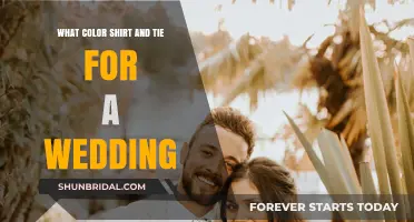 Perfect Wedding Attire: Choosing the Right Shirt and Tie Colors