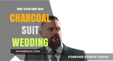 Charcoal Suit Wedding: Perfect Shirt Color Combinations for a Timeless Look