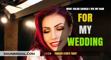Choosing the Perfect Wedding Hair Color: Tips for Your Big Day