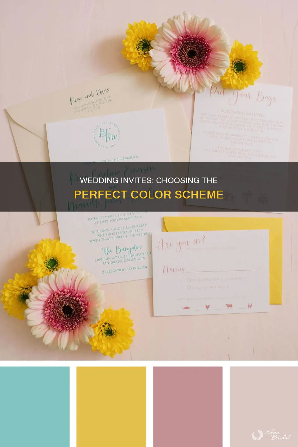 what color should wedding invitations be