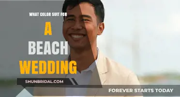 Perfect Beach Wedding Suits: Choosing the Right Color for Your Big Day