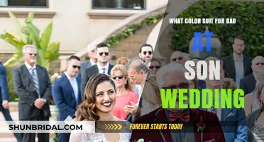 Choosing the Perfect Suit Color for Dad at His Son’s Wedding