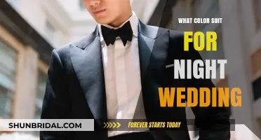 Elegant Night Wedding Suit Colors: A Guide for the Perfect Look