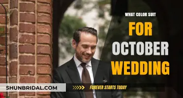 October Wedding Suit Colors: Elegant Choices for the Autumn Groom